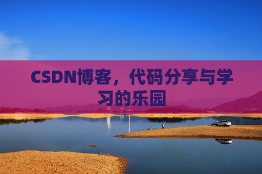 CSDN博客，代码分享与学习的乐园